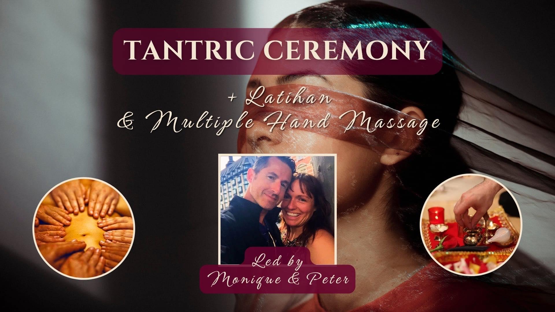DC Tantric Ceremony, Latihan, Multihanded Massage with Monique & Peter